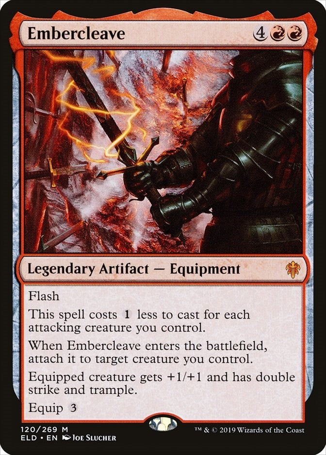 Image for Embercleave (120) [Throne of Eldraine] - Magic: The Gathering