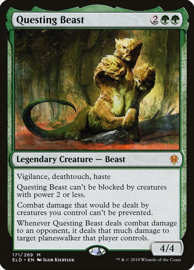 Image for Questing Beast (171) [Throne of Eldraine] - Magic: The Gathering