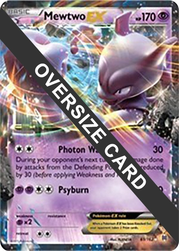 Image for Mewtwo EX (061/162) [Jumbo Cards] - Pokemon