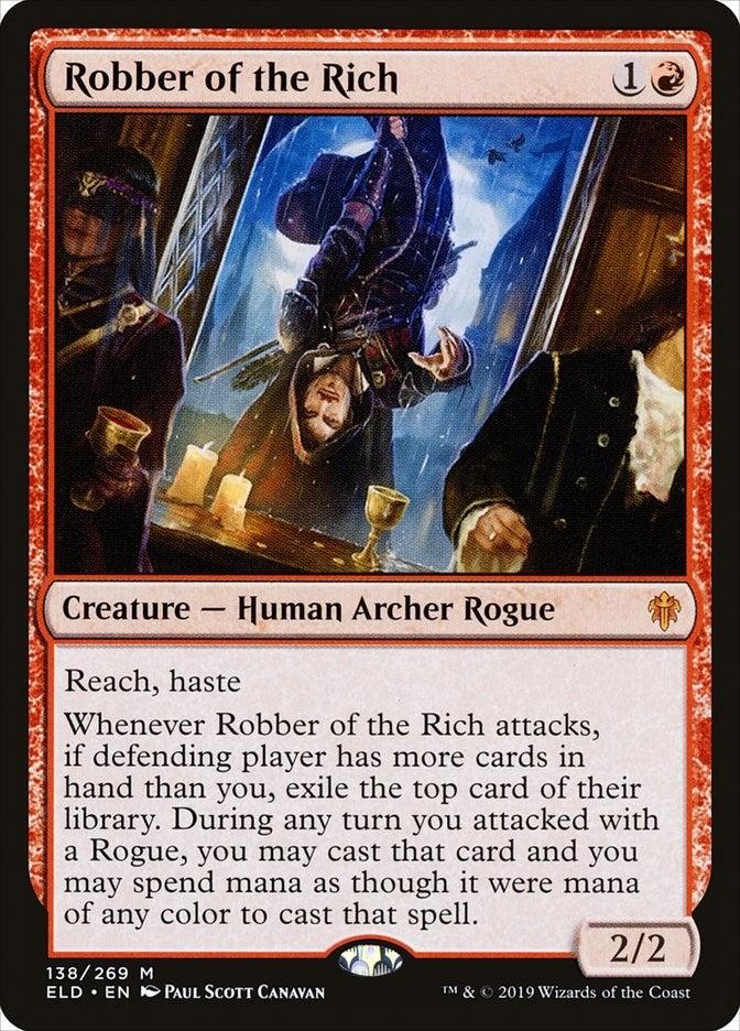 Image for Robber of the Rich (138) [Throne of Eldraine] - Magic: The Gathering