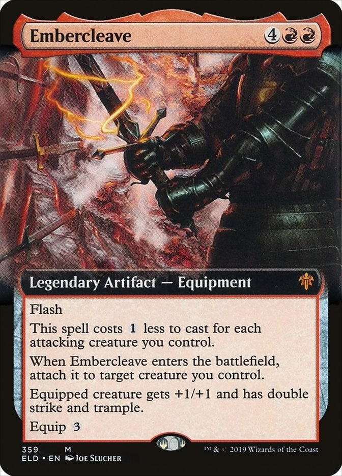Image for Embercleave (Extended Art) (359) [Throne of Eldraine] - Magic: The Gathering