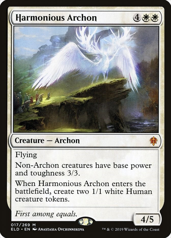 Image for Harmonious Archon (17) [Throne of Eldraine] - Magic: The Gathering