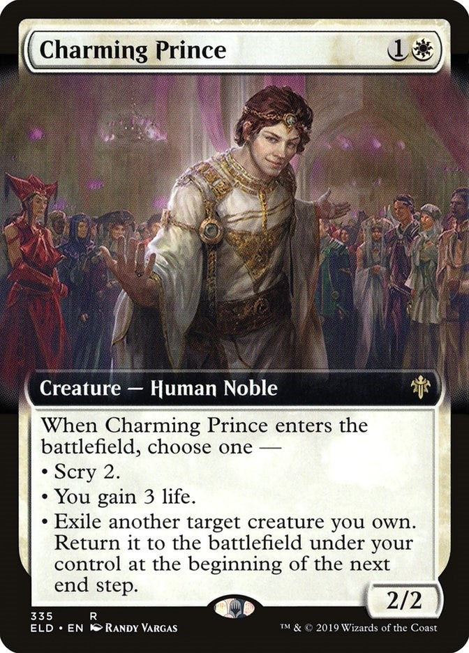 Image for Charming Prince (Extended Art) (335) [Throne of Eldraine] - Magic: The Gathering