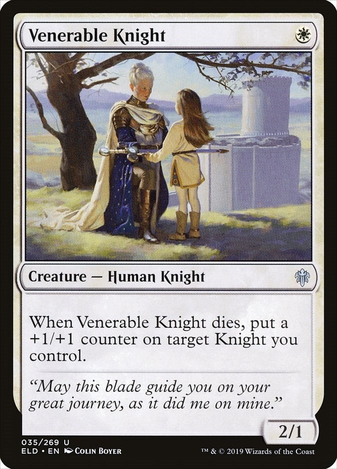 Image for Venerable Knight (35) [Throne of Eldraine] - Magic: The Gathering