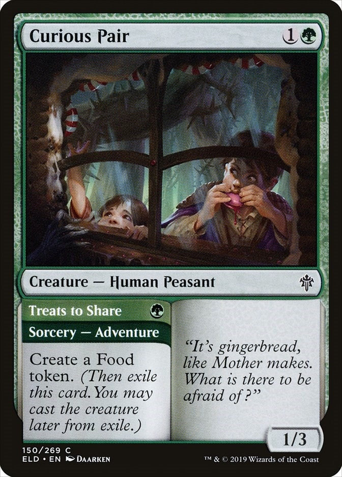 Image for Curious Pair (150) [Throne of Eldraine] - Magic: The Gathering