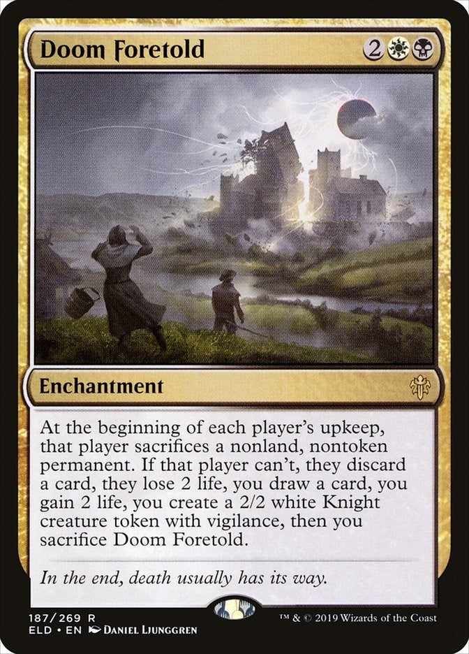 Image for Doom Foretold (187) [Throne of Eldraine] - Magic: The Gathering