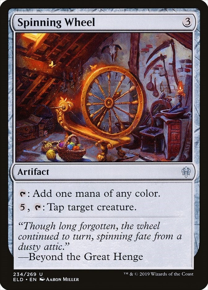 Image for Spinning Wheel (234) [Throne of Eldraine] - Magic: The Gathering