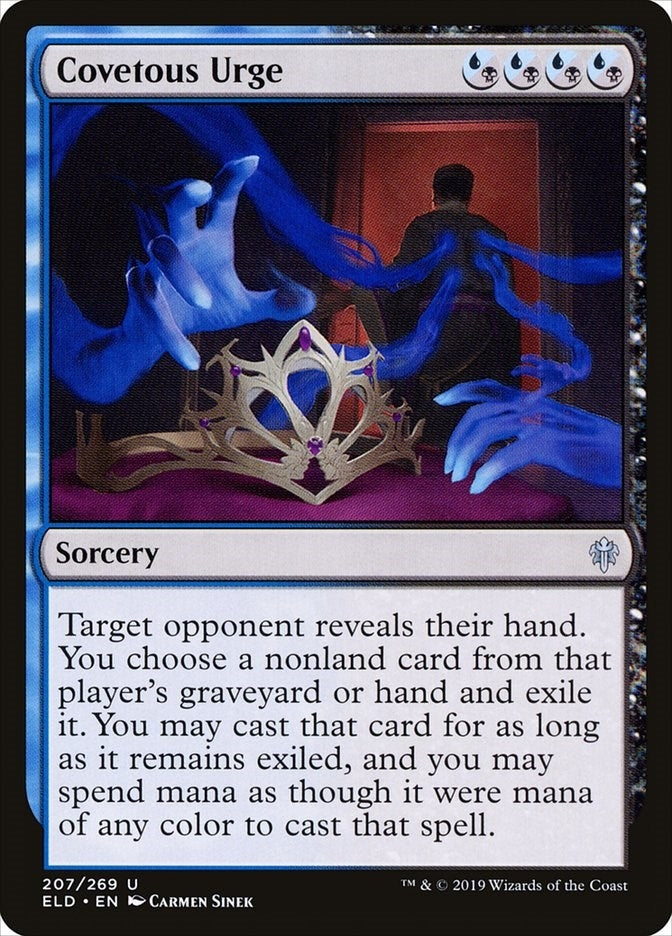 Image for Covetous Urge (207) [Throne of Eldraine] - Magic: The Gathering