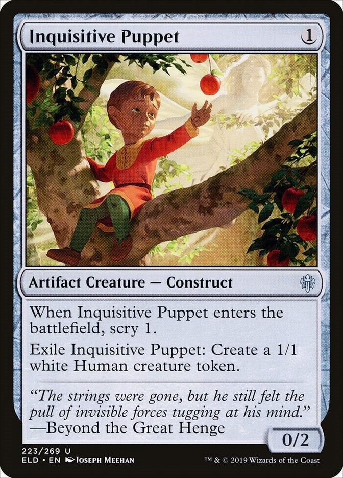 Image for Inquisitive Puppet (223) [Throne of Eldraine] - Magic: The Gathering