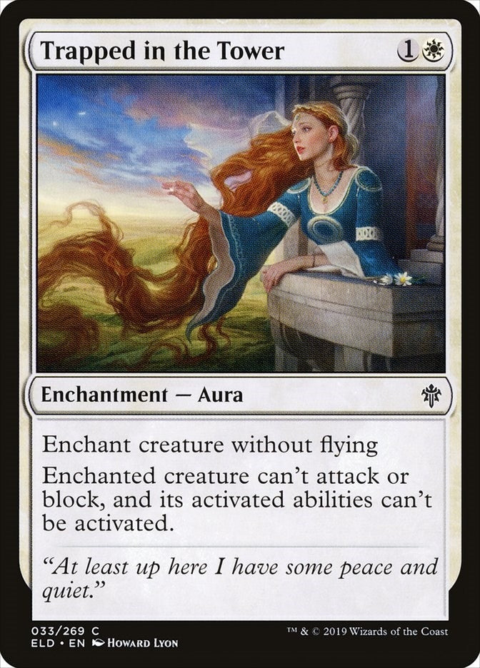 Image for Trapped in the Tower (33) [Throne of Eldraine] - Magic: The Gathering