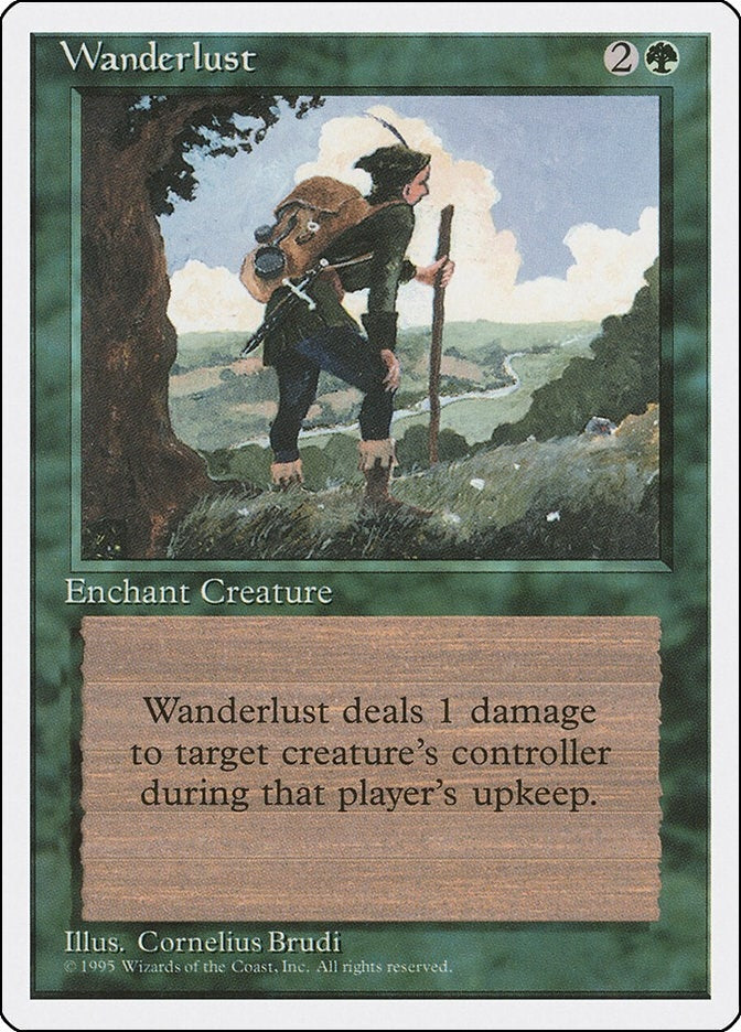 Image for Wanderlust [Fourth Edition] - Magic: The Gathering