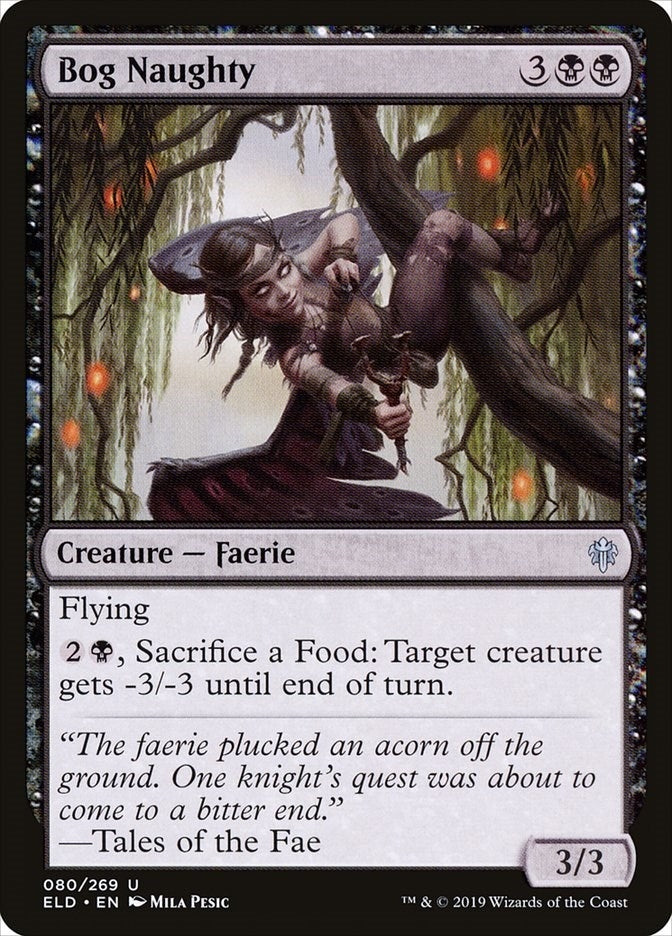 Image for Bog Naughty (80) [Throne of Eldraine] - Magic: The Gathering