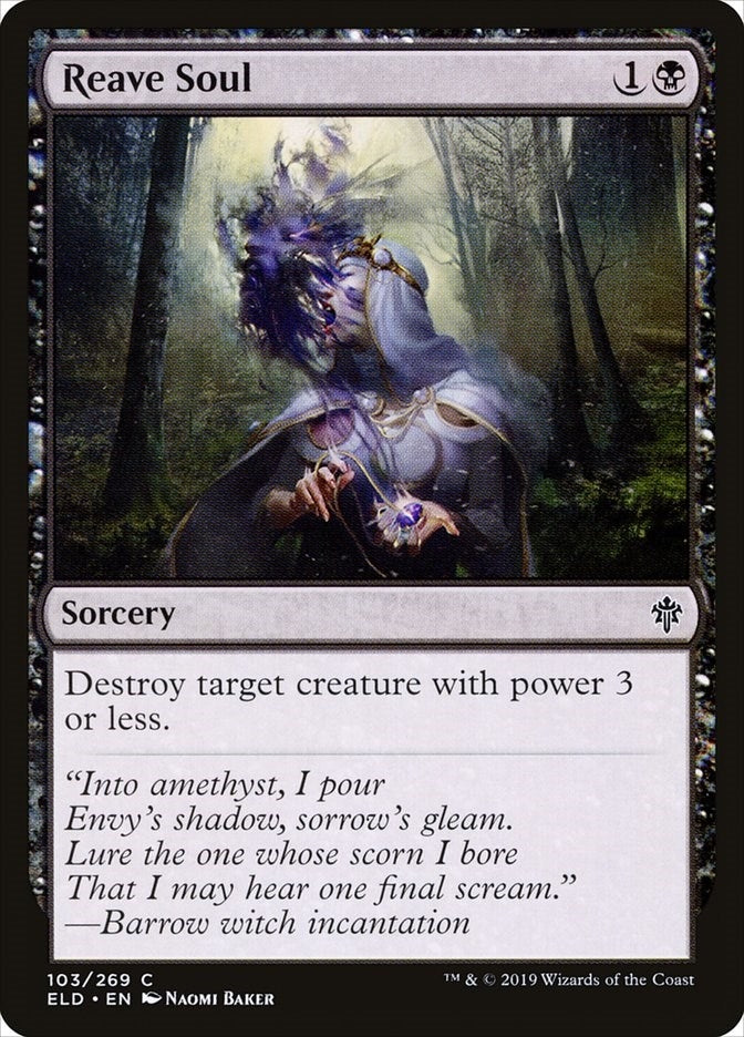 Image for Reave Soul (103) [Throne of Eldraine] - Magic: The Gathering