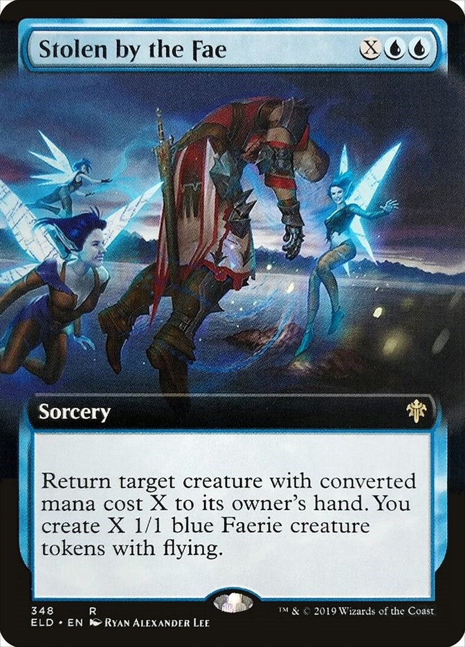 Image for Stolen by the Fae (Extended Art) (348) [Throne of Eldraine] - Magic: The Gathering