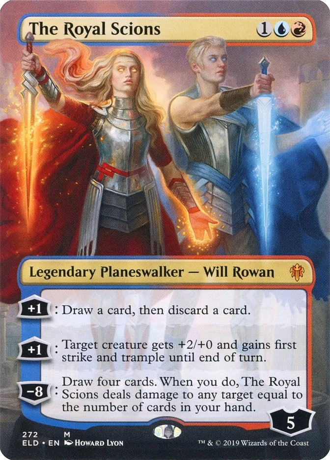 Image for The Royal Scions (Borderless) (272) [Throne of Eldraine] - Magic: The Gathering