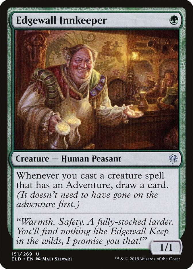 Image for Edgewall Innkeeper (151) [Throne of Eldraine] - Magic: The Gathering