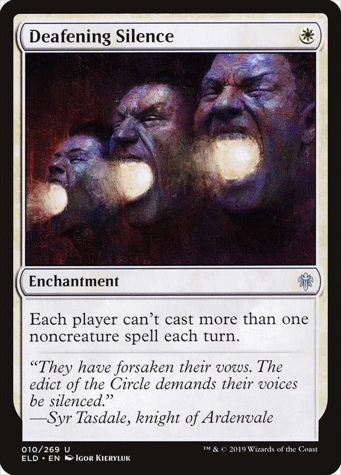 Image for Deafening Silence (10) [Throne of Eldraine] - Magic: The Gathering