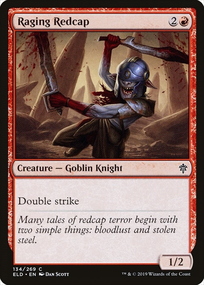 Image for Raging Redcap (134) [Throne of Eldraine] - Magic: The Gathering