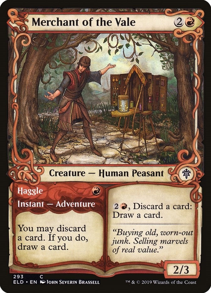 Image for Merchant of the Vale (Showcase) (293) [Throne of Eldraine] - Magic: The Gathering