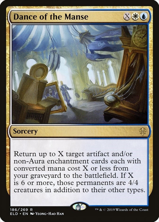 Image for Dance of the Manse (186) [Throne of Eldraine] - Magic: The Gathering