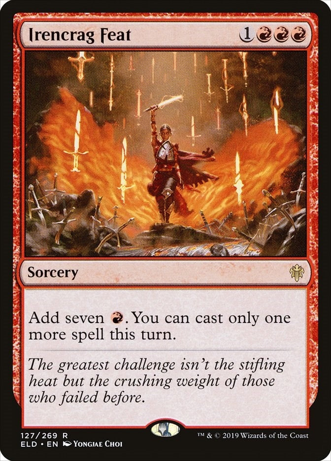 Image for Irencrag Feat (127) [Throne of Eldraine] - Magic: The Gathering