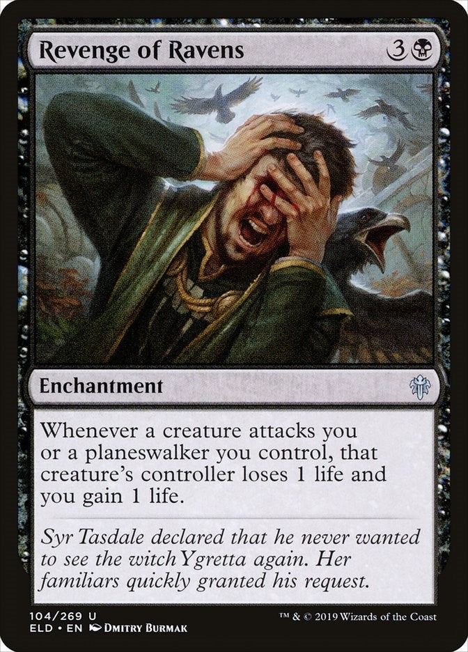 Image for Revenge of Ravens (104) [Throne of Eldraine] - Magic: The Gathering