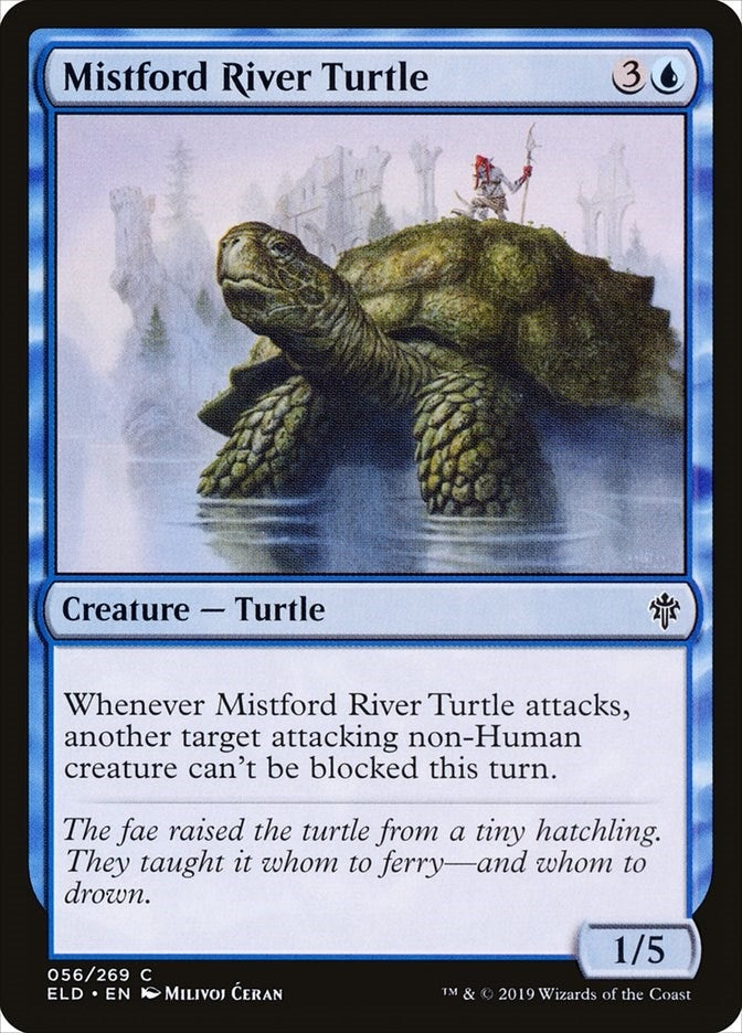 Image for Mistford River Turtle (56) [Throne of Eldraine] - Magic: The Gathering
