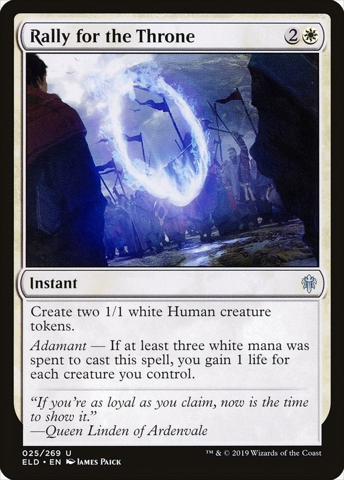 Image for Rally for the Throne (25) [Throne of Eldraine] - Magic: The Gathering