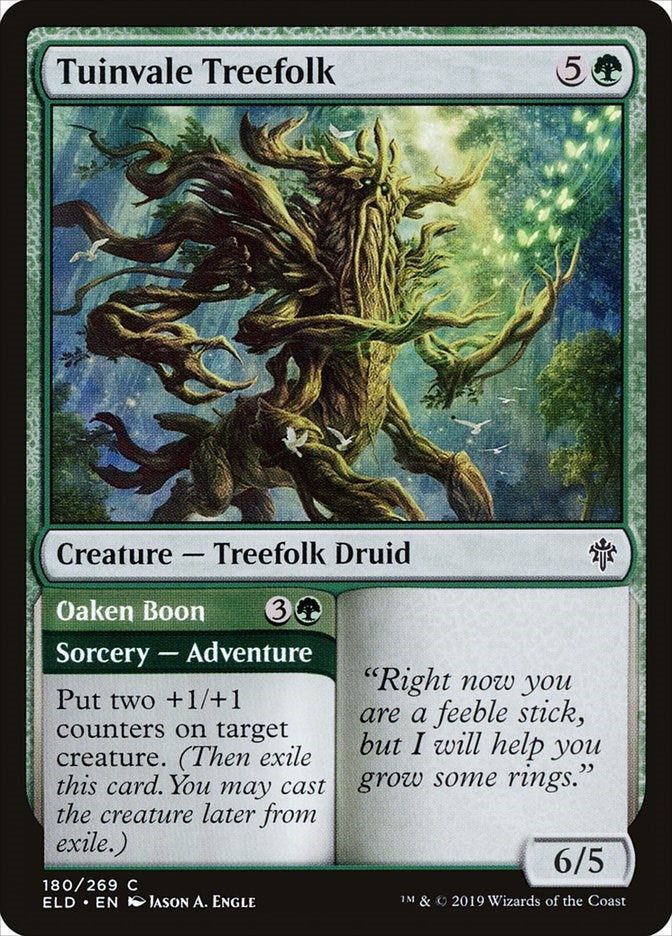 Image for Tuinvale Treefolk (180) [Throne of Eldraine] - Magic: The Gathering
