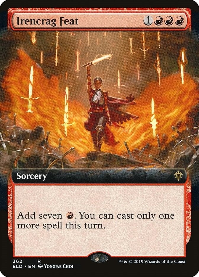 Image for Irencrag Feat (Extended Art) (362) [Throne of Eldraine] - Magic: The Gathering