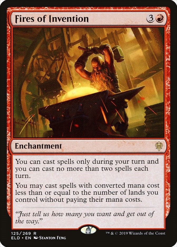 Image for Fires of Invention (125) [Throne of Eldraine] - Magic: The Gathering