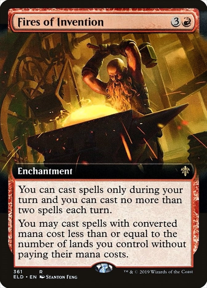 Image for Fires of Invention (Extended Art) (361) [Throne of Eldraine] - Magic: The Gathering