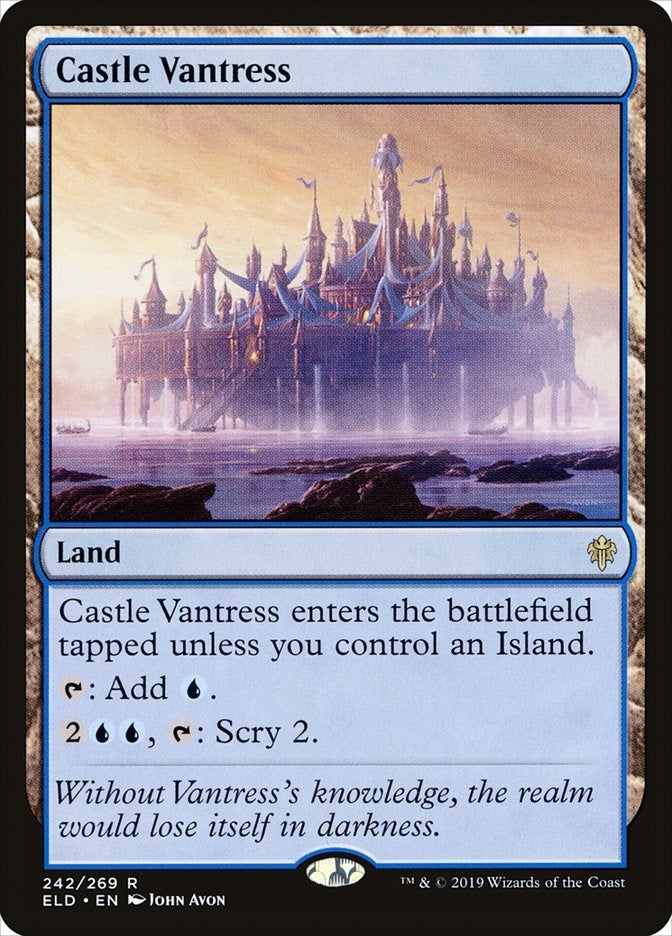 Image for Castle Vantress (242) [Throne of Eldraine] - Magic: The Gathering