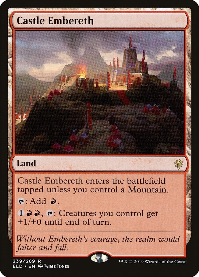 Image for Castle Embereth (239) [Throne of Eldraine] - Magic: The Gathering