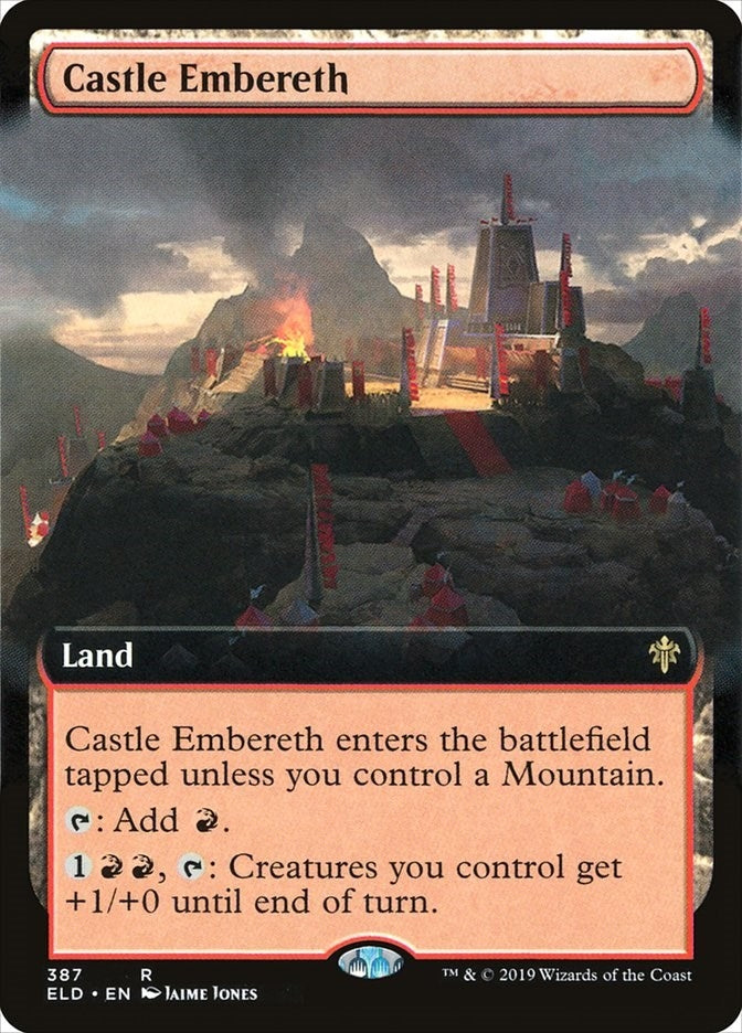 Image for Castle Embereth (Extended Art) (387) [Throne of Eldraine] - Magic: The Gathering