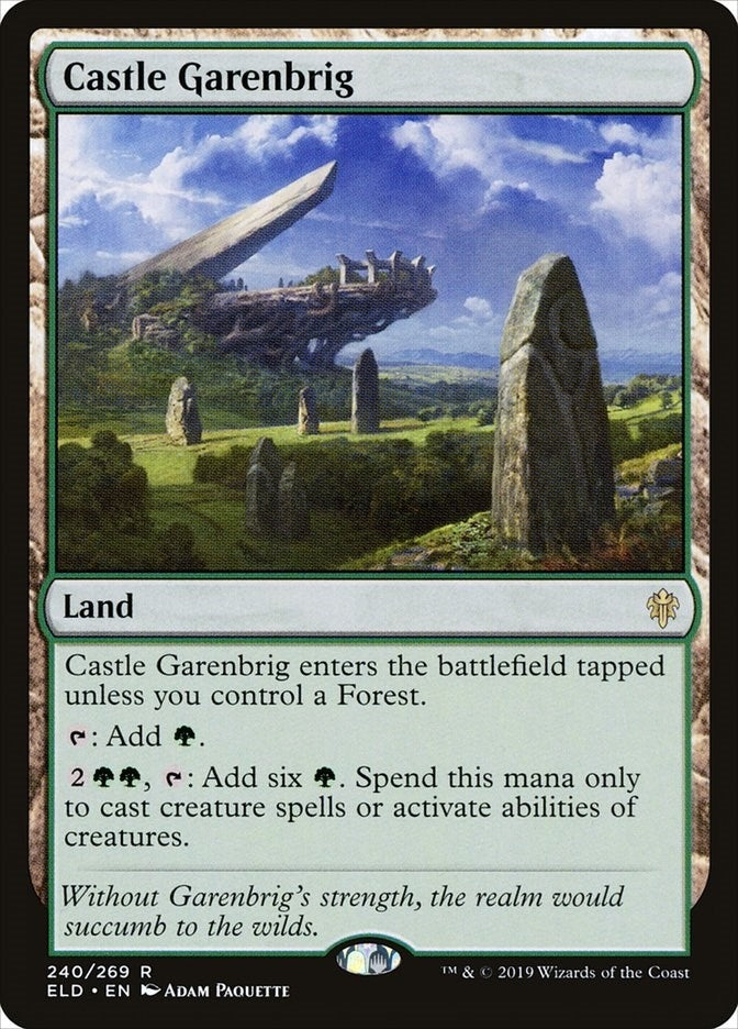 Image for Castle Garenbrig (240) [Throne of Eldraine] - Magic: The Gathering