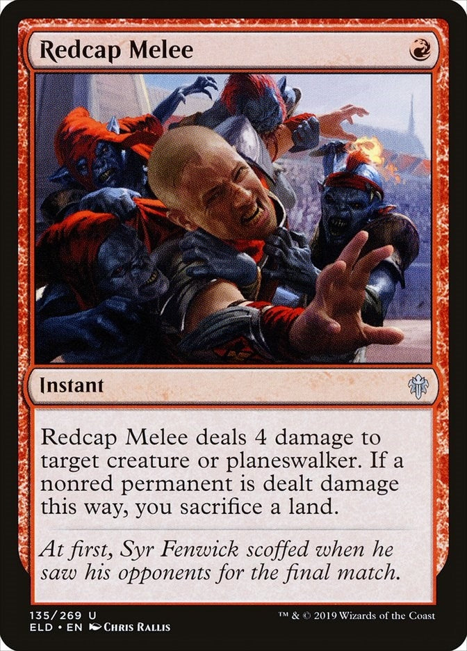 Image for Redcap Melee (135) [Throne of Eldraine] - Magic: The Gathering