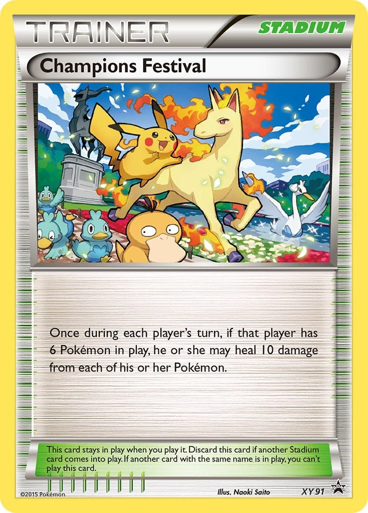 Image for Champions Festival (2015) (XY91) [XY Promos] - Pokemon