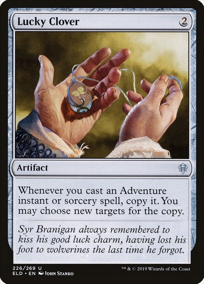 Image for Lucky Clover (226) [Throne of Eldraine] - Magic: The Gathering