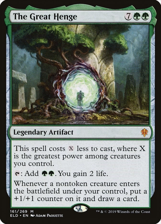 Image for The Great Henge (161) [Throne of Eldraine] - Magic: The Gathering
