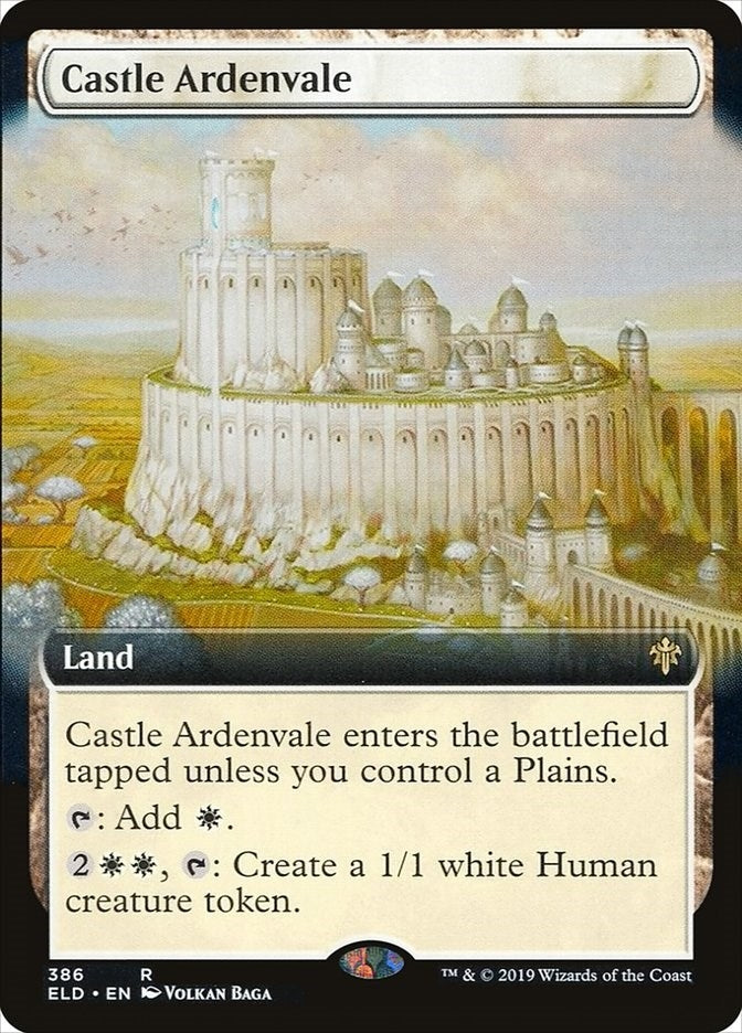 Image for Castle Ardenvale (Extended Art) (386) [Throne of Eldraine] - Magic: The Gathering