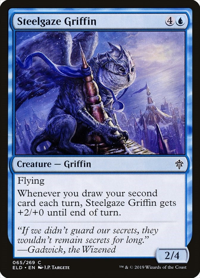 Image for Steelgaze Griffin (65) [Throne of Eldraine] - Magic: The Gathering