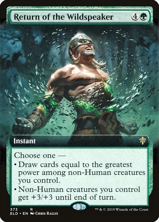 Image for Return of the Wildspeaker (Extended Art) (373) [Throne of Eldraine] - Magic: The Gathering