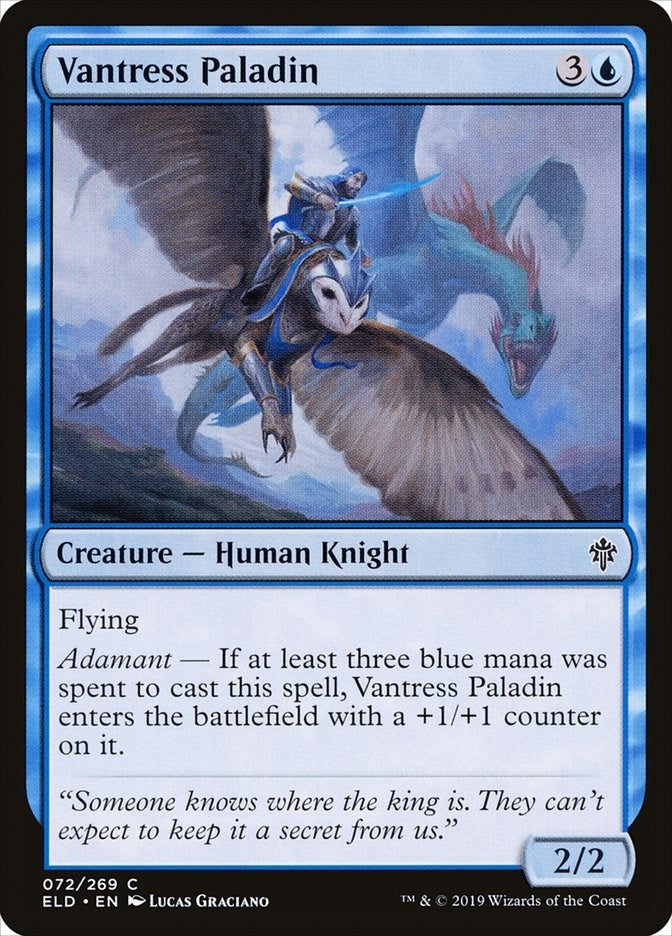Image for Vantress Paladin (72) [Throne of Eldraine] - Magic: The Gathering