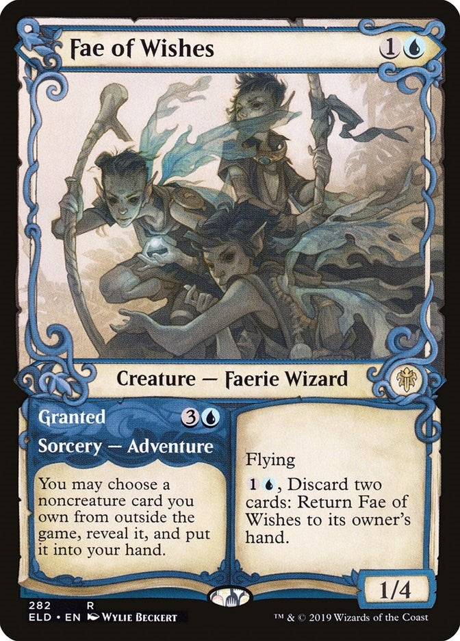 Image for Fae of Wishes (Showcase) (282) [Throne of Eldraine] - Magic: The Gathering