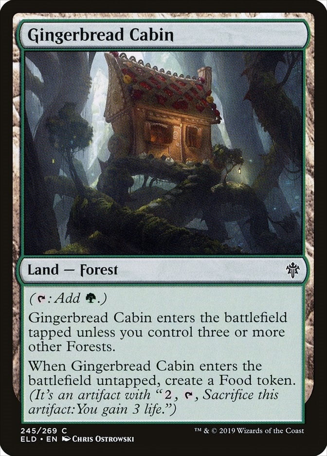 Image for Gingerbread Cabin (245) [Throne of Eldraine] - Magic: The Gathering