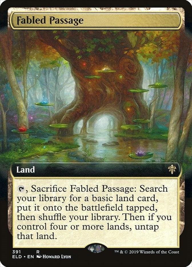 Image for Fabled Passage (Extended Art) (391) [Throne of Eldraine] - Magic: The Gathering