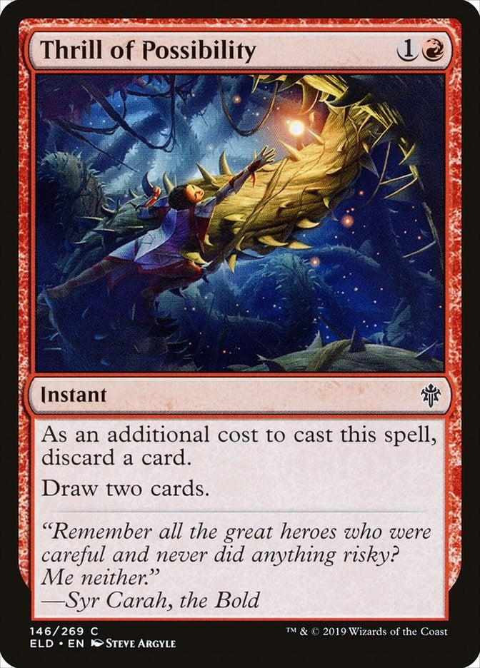Image for Thrill of Possibility (146) [Throne of Eldraine] - Magic: The Gathering