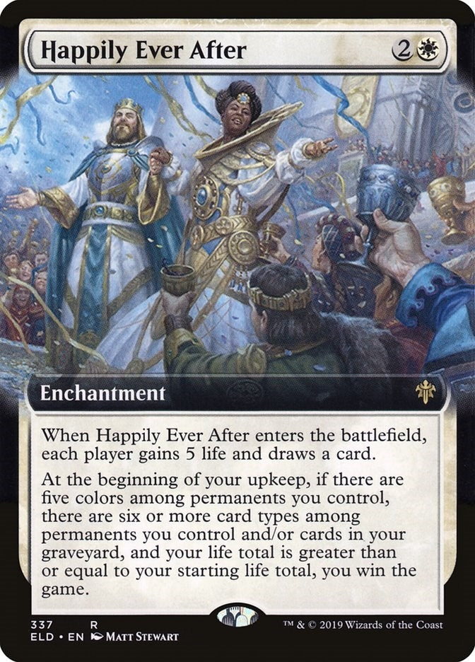 Image for Happily Ever After (Extended Art) (337) [Throne of Eldraine] - Magic: The Gathering