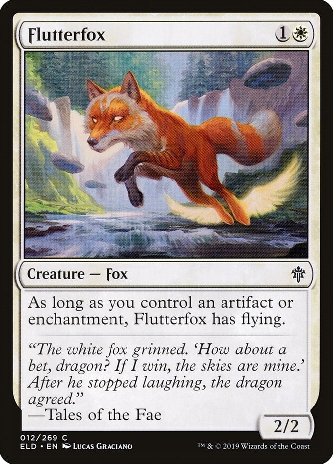 Image for Flutterfox (12) [Throne of Eldraine] - Magic: The Gathering